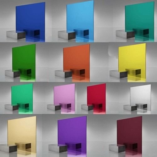 Mirror Acrylic Plexiglass Sheet _ Custom Sizes & Colors _ Shatter-Resistant