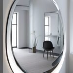 Organic Elegance_ Elevate Your Decor with Artful Blob Mirrors