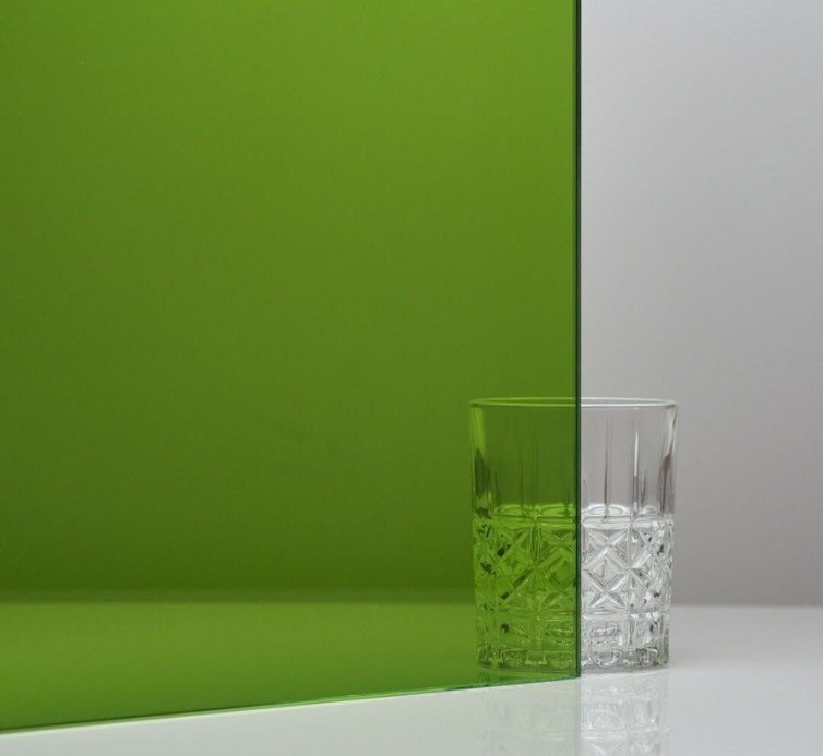 Green Tinted Glass
