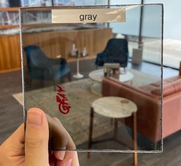 Grey Tinted Glass