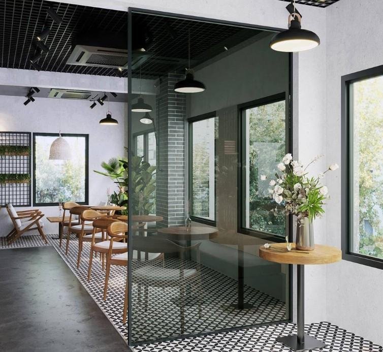 Light Green Tinted Glass