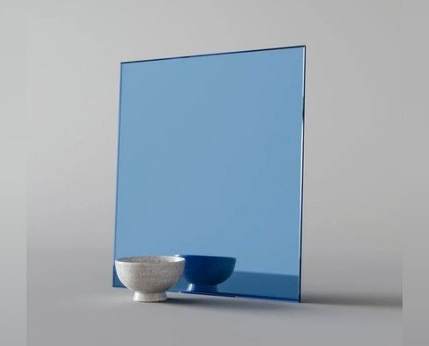 Blue Tinted Mirror