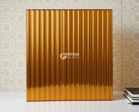 Bronze Fluted Glass Supplier in Dubai