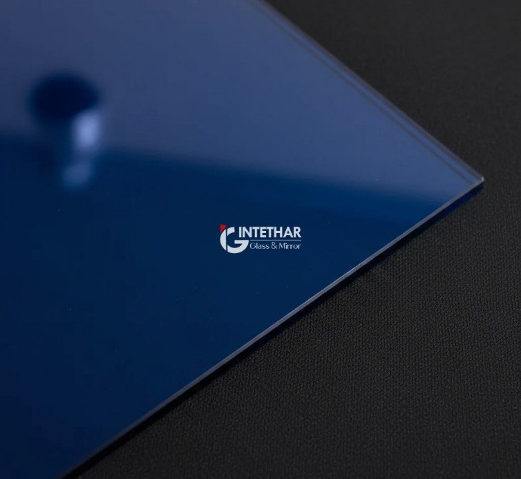 Dark Blue Reflective glass