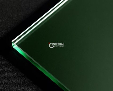 Dark Green Reflective Glass