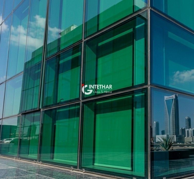 Green Reflective Glass Dubai