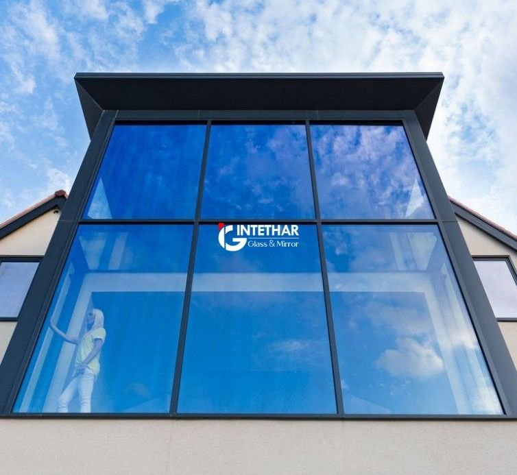 HD Blue Reflective Glass Dubai