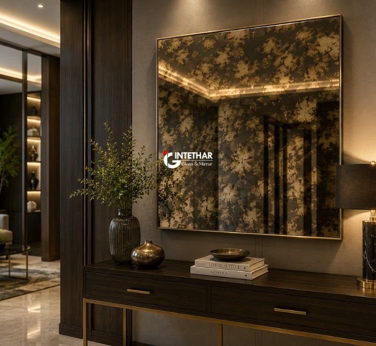 Gold Vein Antique Mirror Supplier