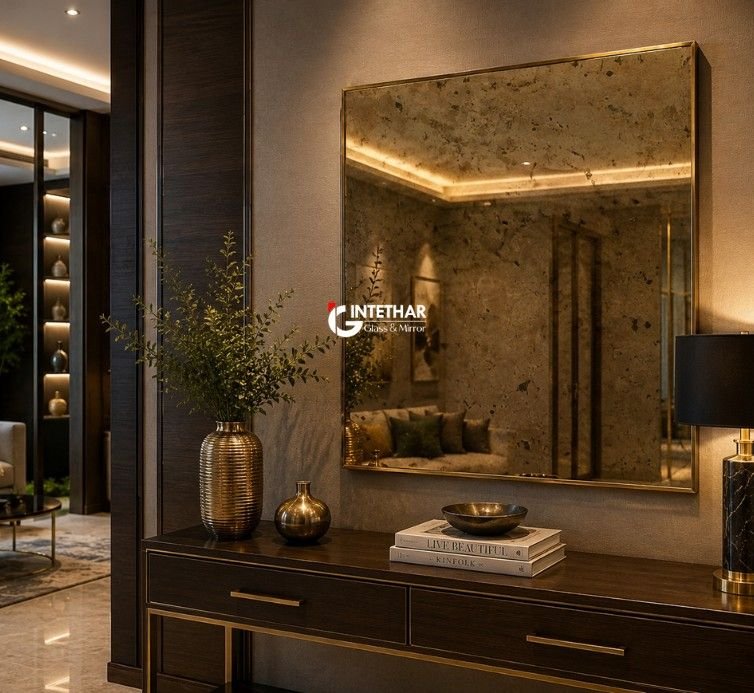 Classic Gold Antique Mirror