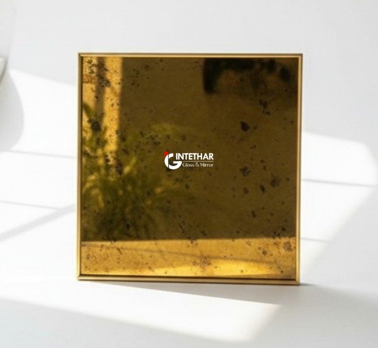 Rich Gold Antique Mirror