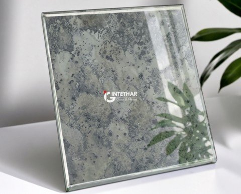 Silver Mountain Antique Mirror